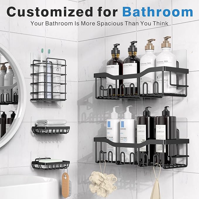 Rustproof Stainless Steel Bath Organizers