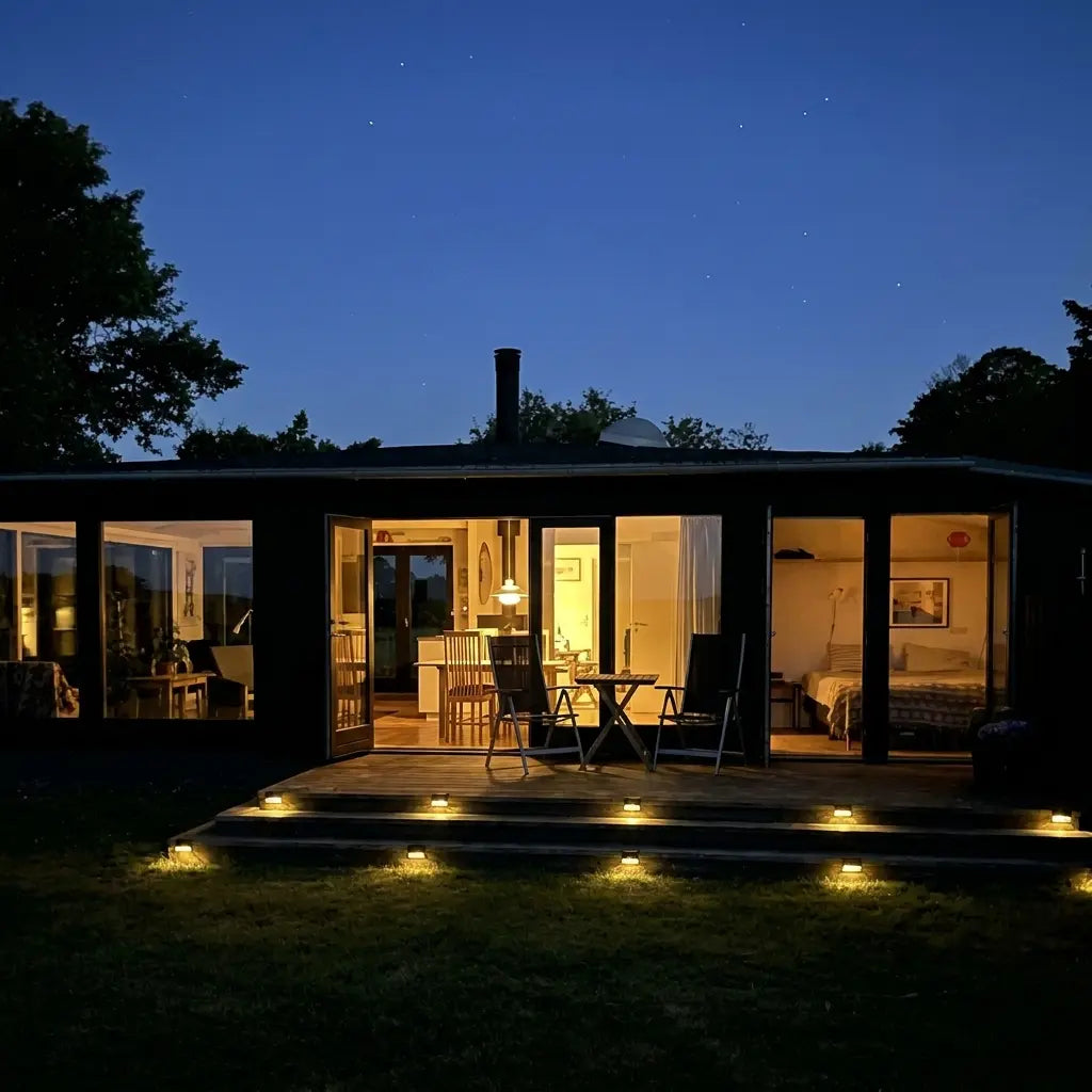 Soldrevet udendørslampe