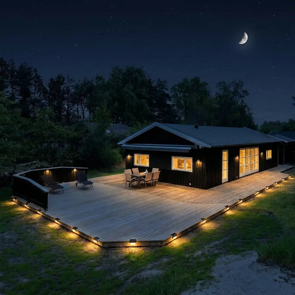 Soldrevet udendørslampe