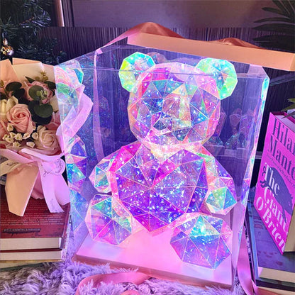 Colorful Glowing Bear™