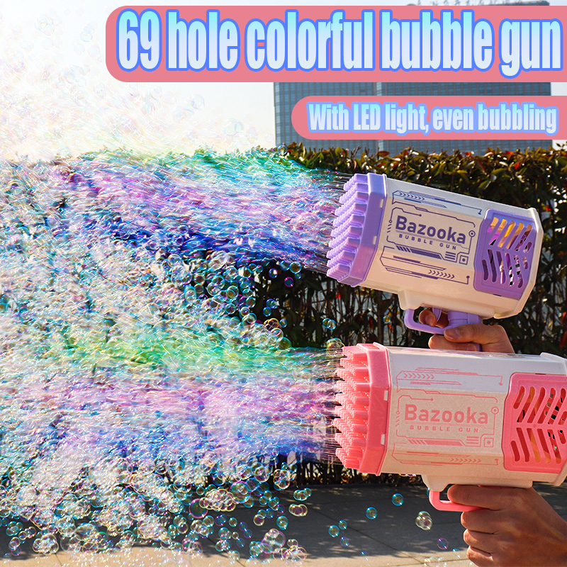 Luxlush Bubble Gun Rocket