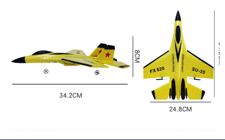 Luxlush Automatic Flying plane