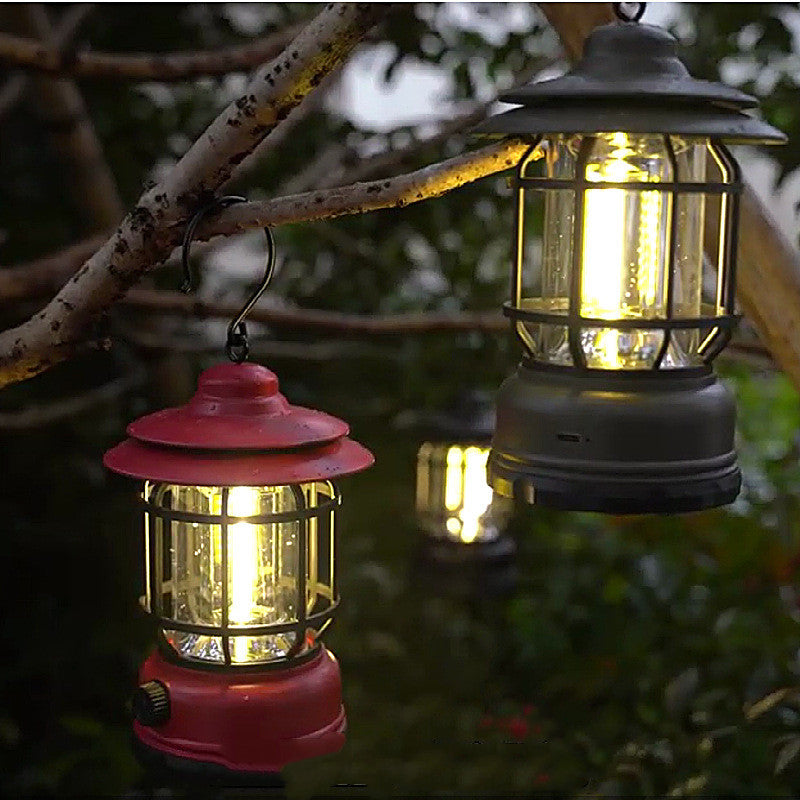 Portable Retro Camping Lamp